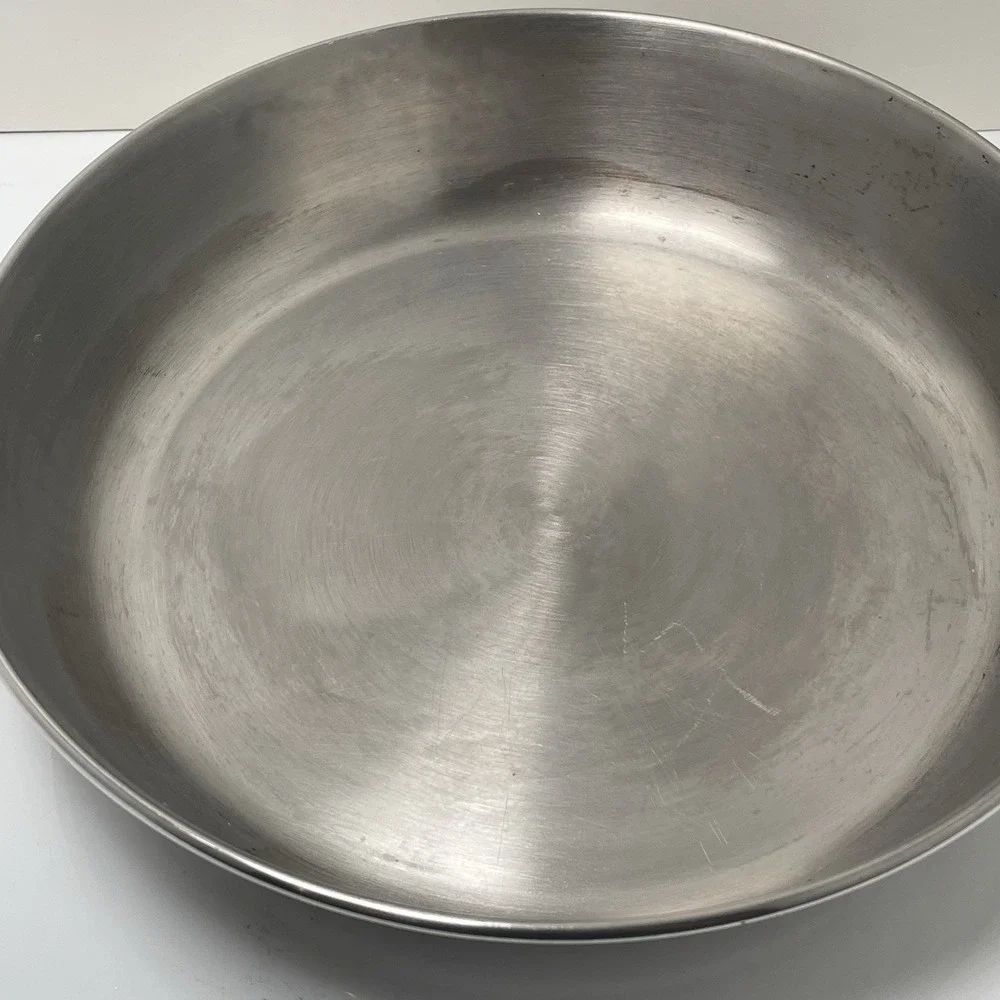 Revere Ware  9 in. 90H Skillet Fry Pan Clinton,IL USA W. Lid‎